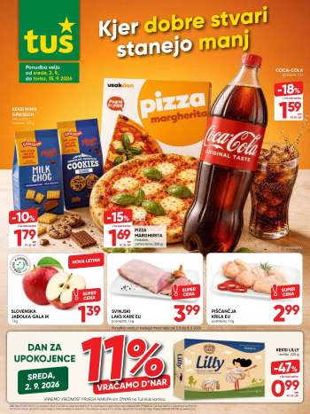 Tuš katalog - 2.9.2026 - 15.9.2026.