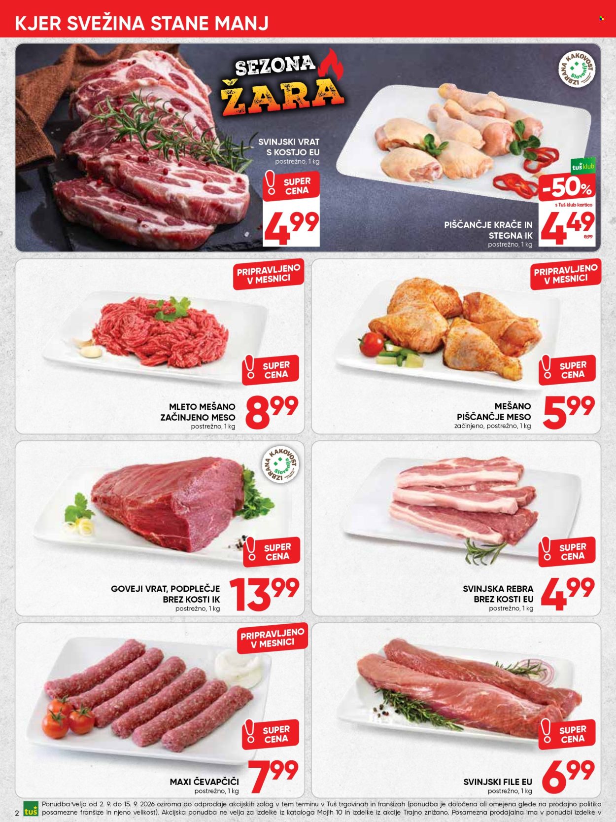 Tuš katalog - 2.9.2026 - 15.9.2026. Stran 2