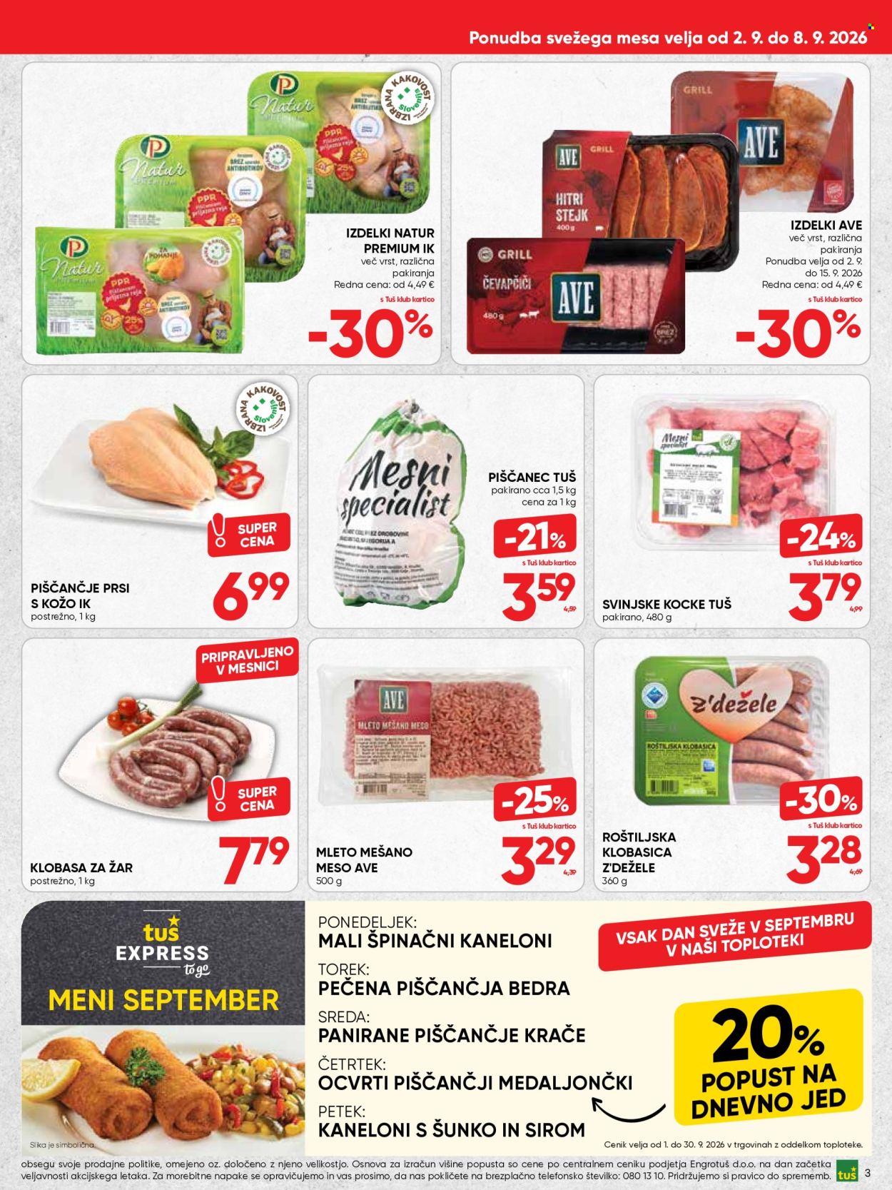 Tuš katalog - 2.9.2026 - 15.9.2026. Stran 3