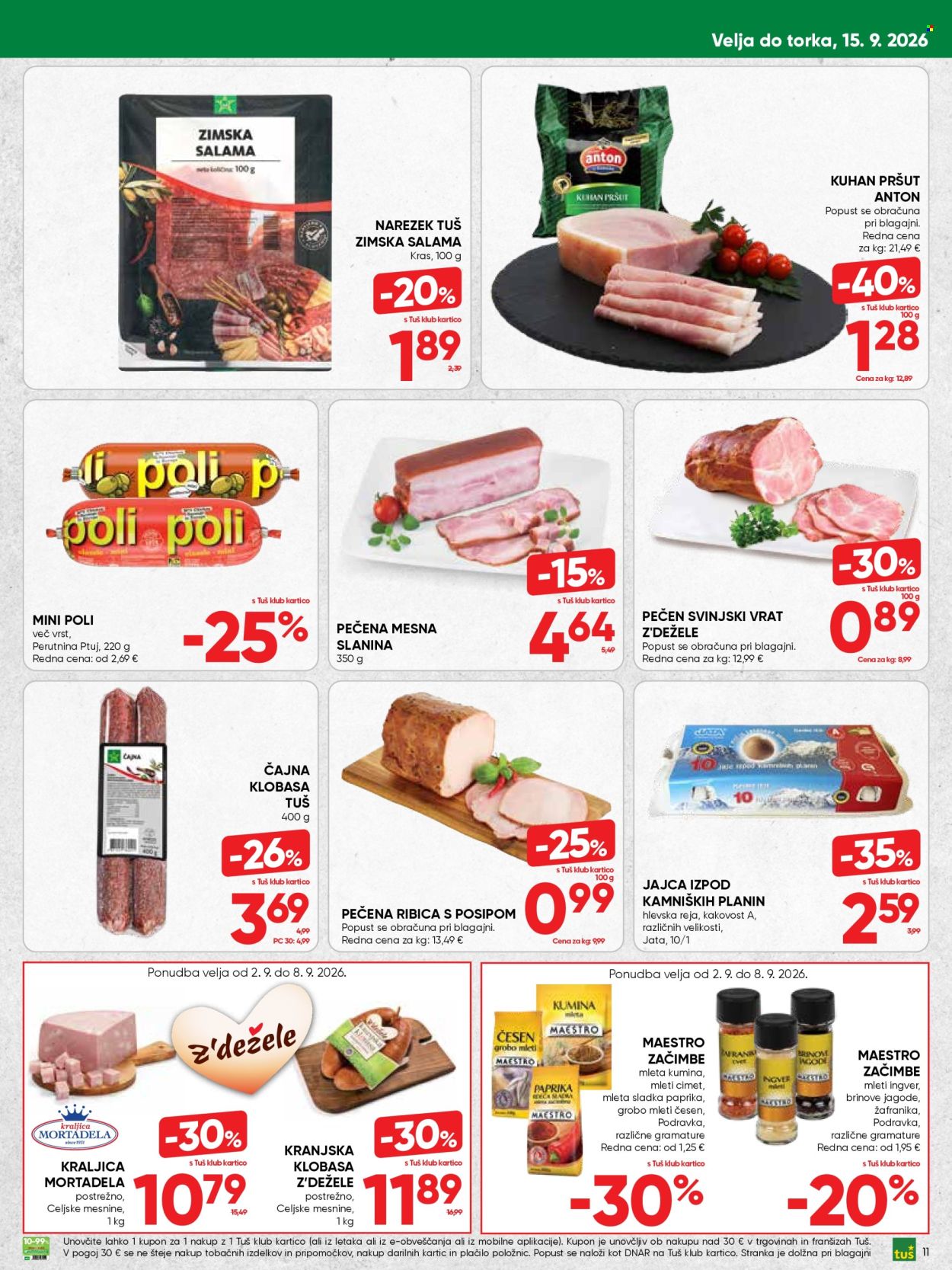 Tuš katalog - 2.9.2026 - 15.9.2026. Stran 11