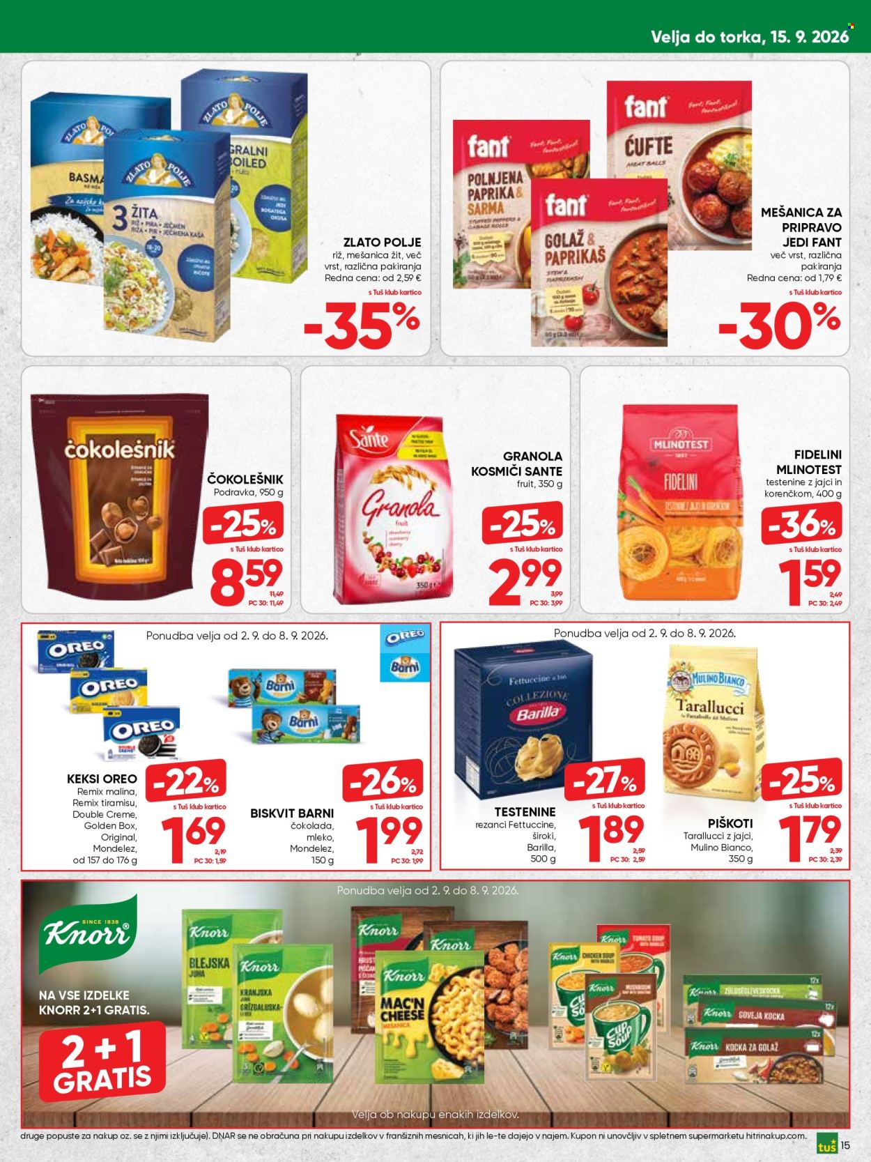 Tuš katalog - 2.9.2026 - 15.9.2026. Stran 15