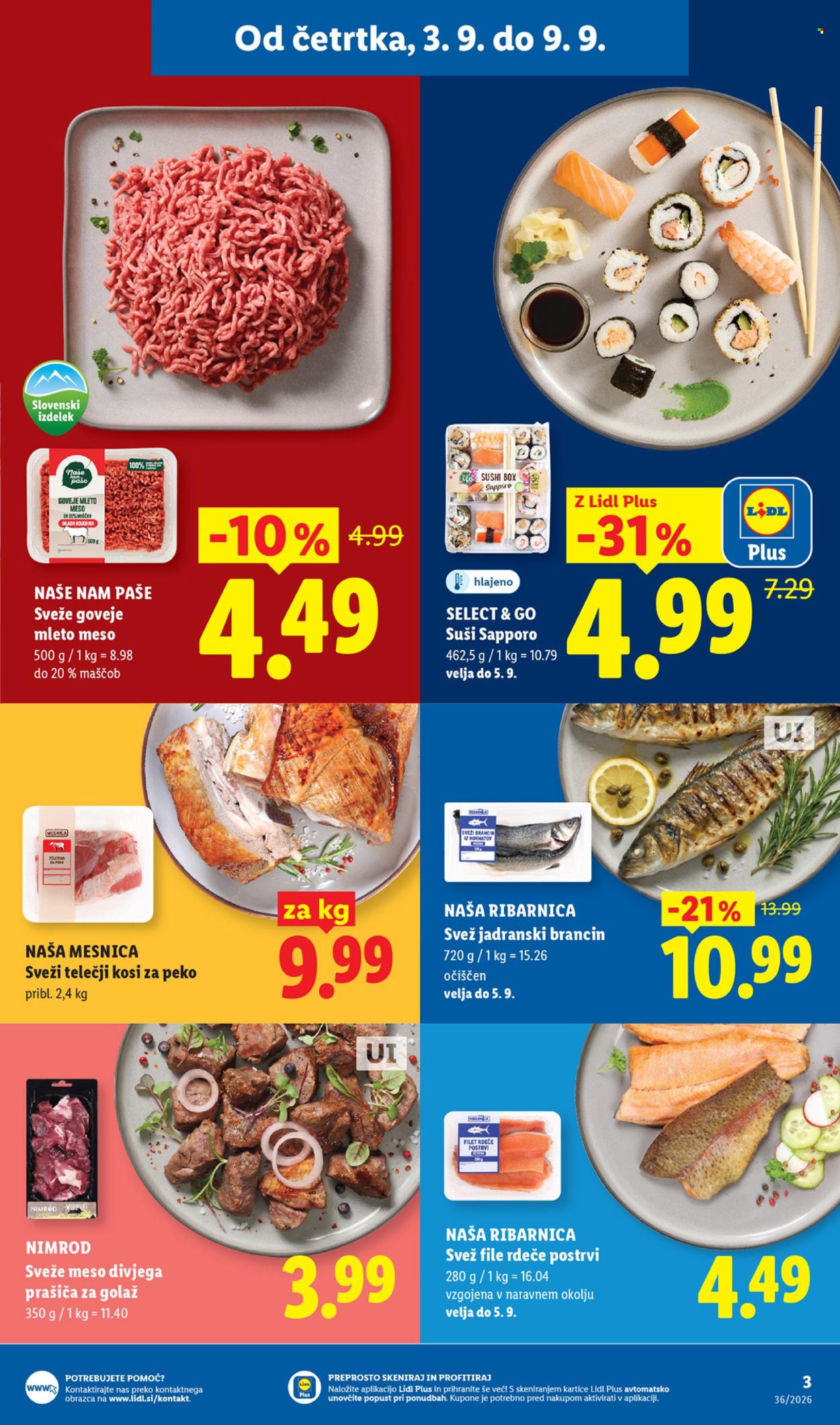 Lidl katalog - 3.9.2026 - 9.9.2026. Stran 3