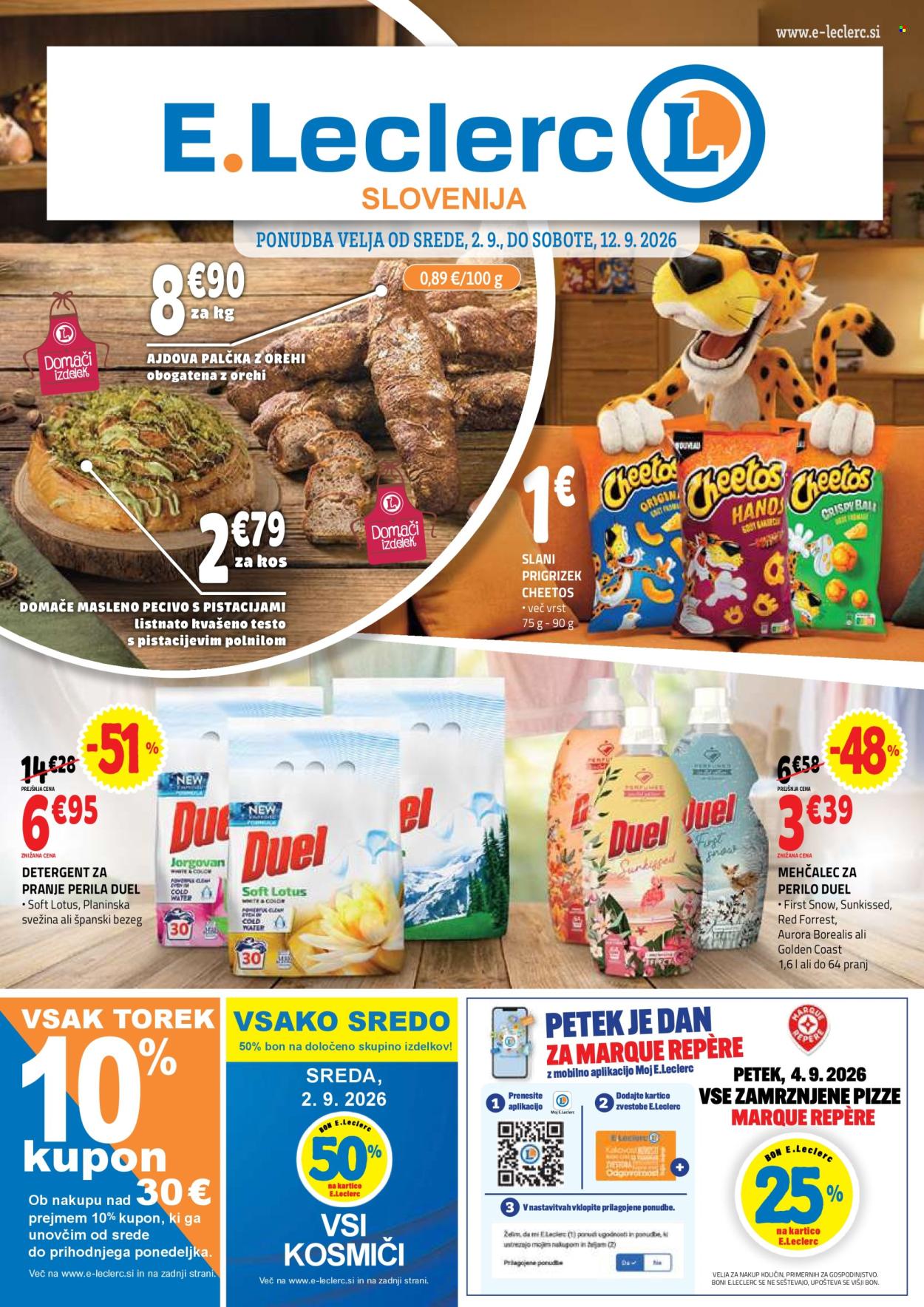 E.Leclerc katalog - 2.9.2026 - 12.9.2026. Stran 1