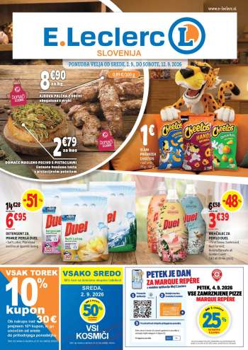 E.Leclerc katalog - 2.9.2026 - 12.9.2026.