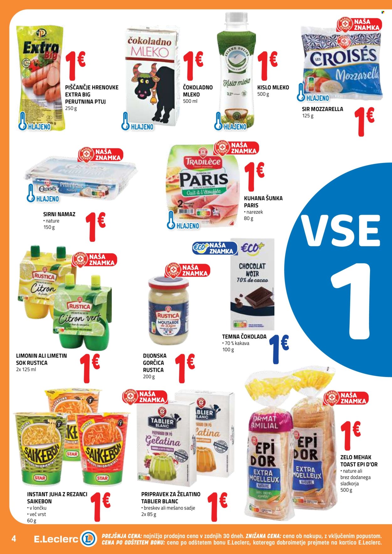 E.Leclerc katalog - 2.9.2026 - 12.9.2026. Stran 4