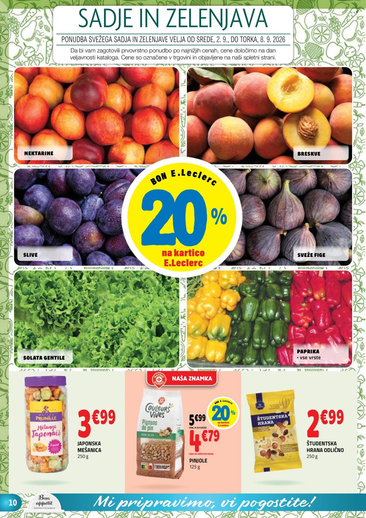 E.Leclerc katalog - 2.9.2026 - 12.9.2026. Stran 10
