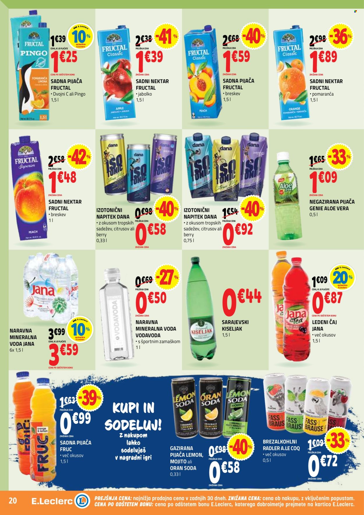E.Leclerc katalog - 2.9.2026 - 12.9.2026. Stran 20
