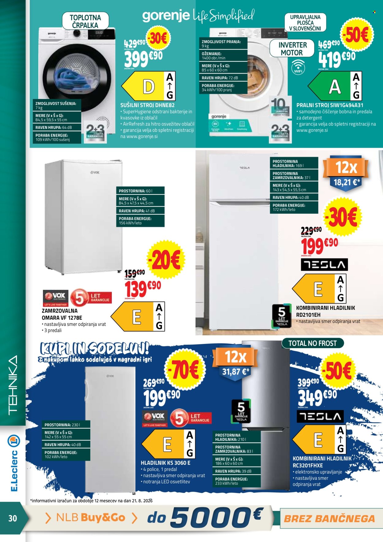 E.Leclerc katalog - 2.9.2026 - 12.9.2026. Stran 30