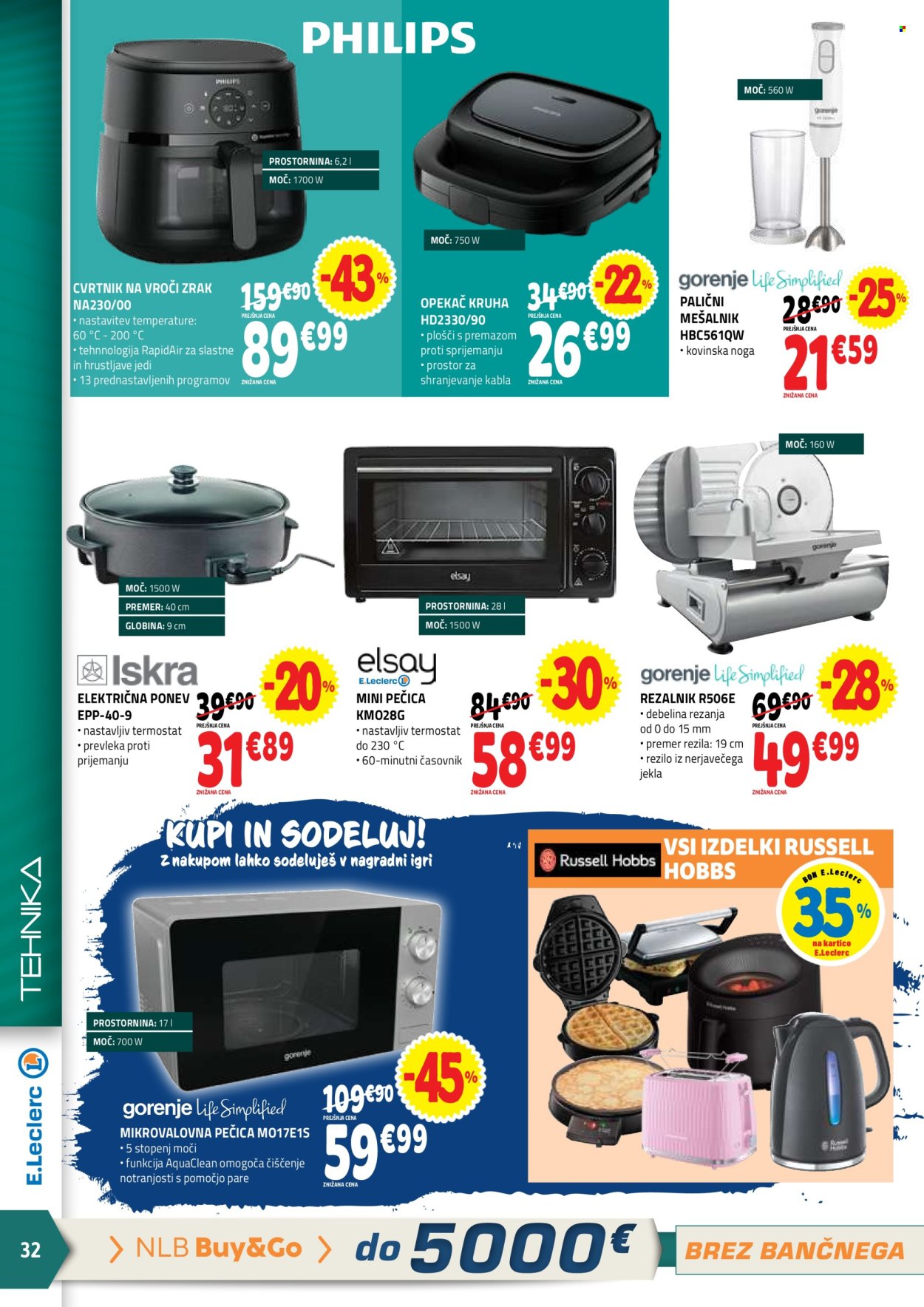 E.Leclerc katalog - 2.9.2026 - 12.9.2026. Stran 32