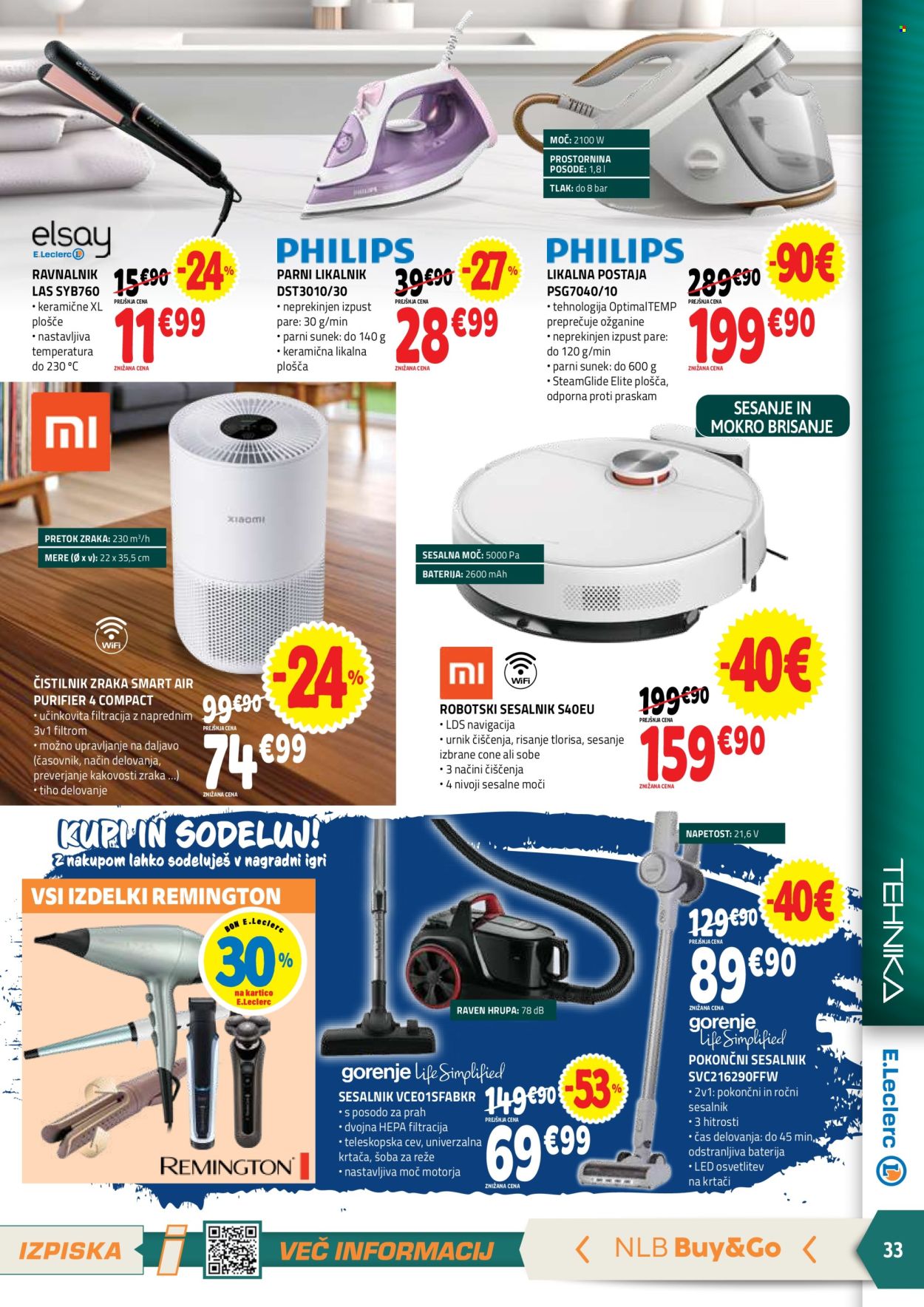 E.Leclerc katalog - 2.9.2026 - 12.9.2026. Stran 33