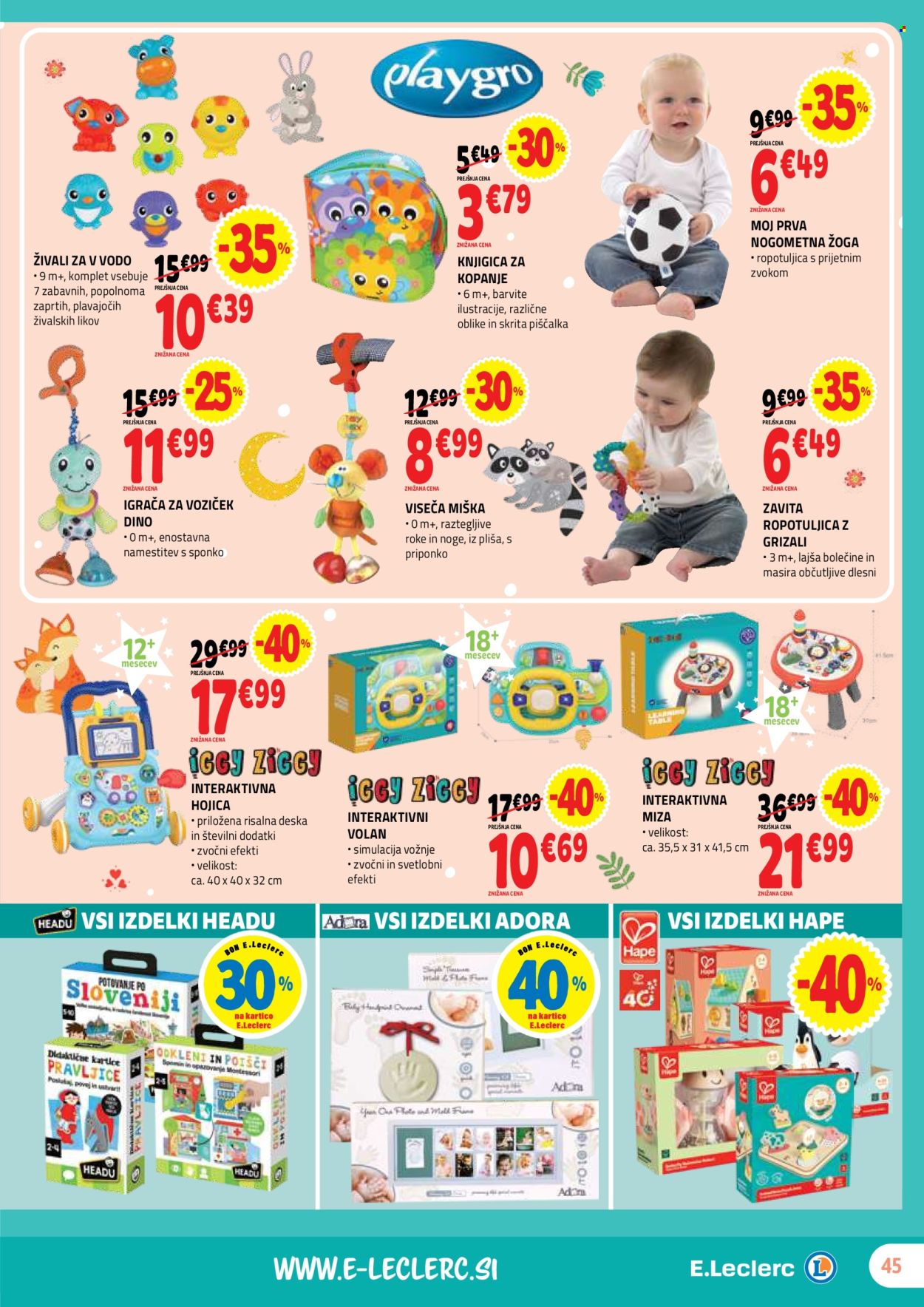 E.Leclerc katalog - 2.9.2026 - 12.9.2026. Stran 45