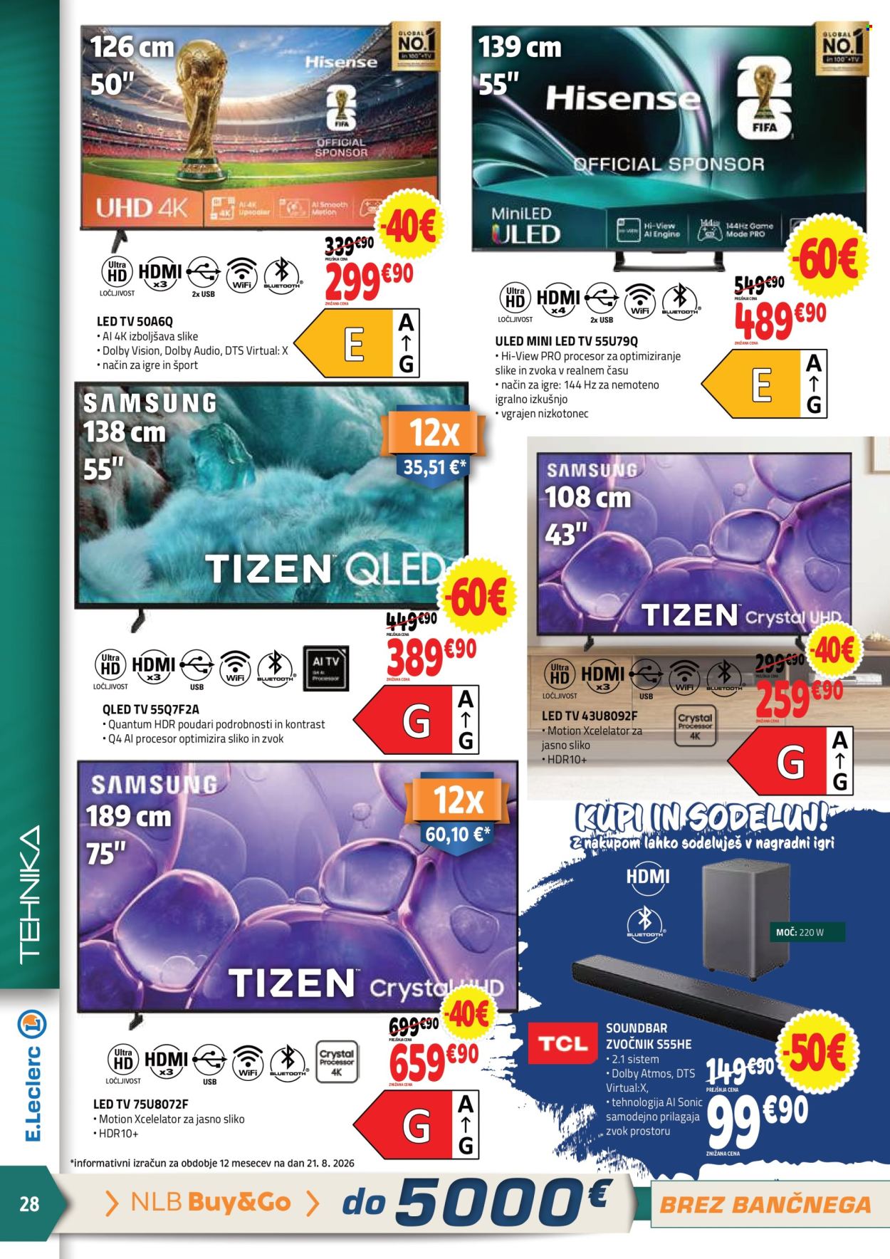 E.Leclerc katalog - 2.9.2026 - 12.9.2026. Stran 2