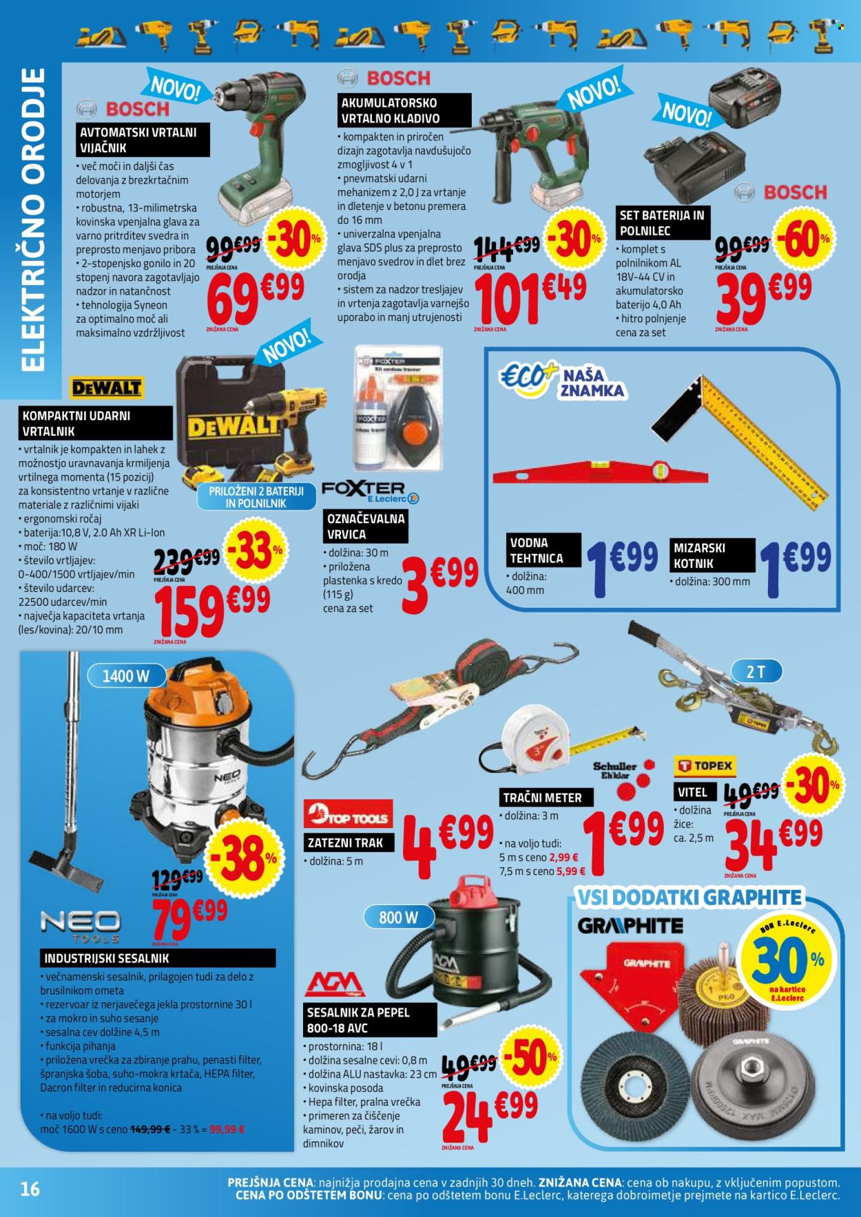 E.Leclerc katalog - 2.9.2026 - 12.9.2026. Stran 16