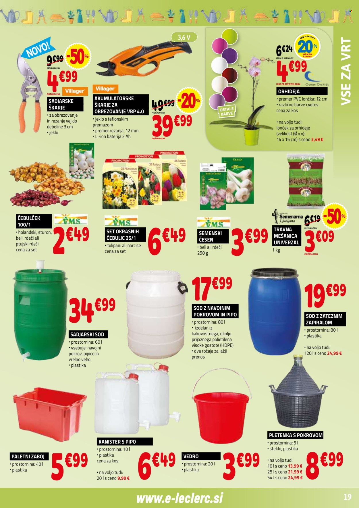 E.Leclerc katalog - 2.9.2026 - 12.9.2026. Stran 19