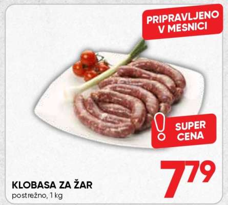 KLOBASA ZA ŽAR