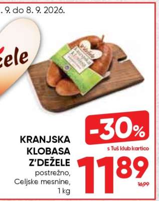 Kranjska klobasa Z'dežele