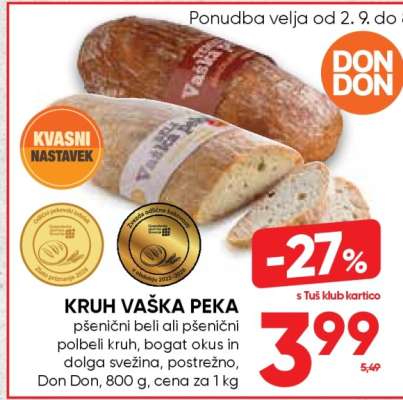 Kruh Vaška Peka