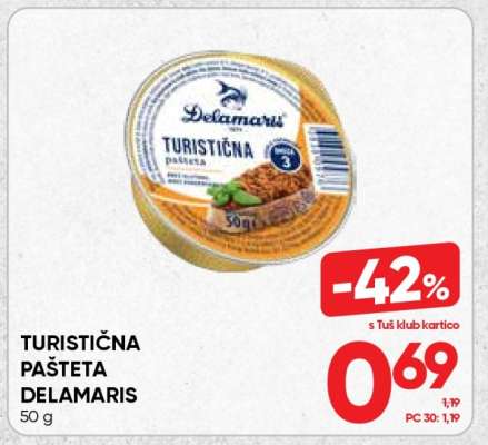 Turistična pašteta Delamaris