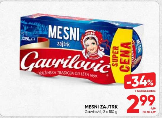 MESNI ZAJTRK