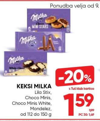 Keksi Milka