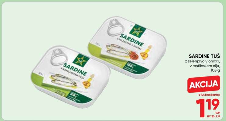 SARDINE TUŠ