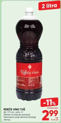 Rdeče Vino Tuš
