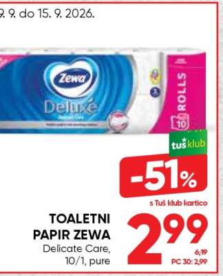 Toaletni papir Zewa