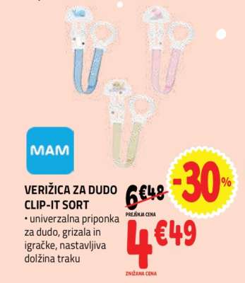VERIŽICA ZA DUDO CLIP-IT SORT