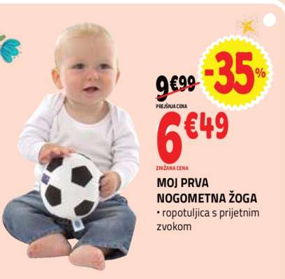 MOJ PRVA NOGOMETNA ŽOGA