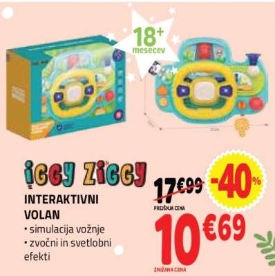 IGGY ZIGGY INTERAKTIVNI VOLAN
