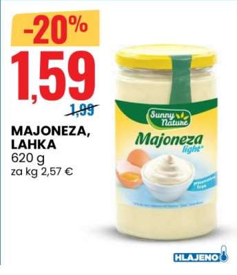 Majoneza, lahka