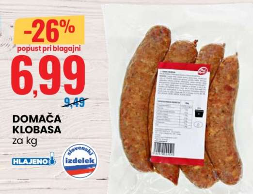 DOMAČA KLOBASA