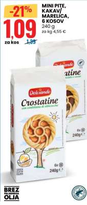 Mini Pite, Kakav/Marelica, 6 kosov
