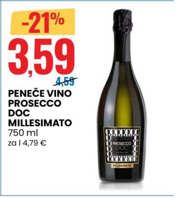 Peneče Vino Prosecco DOC Millesimato