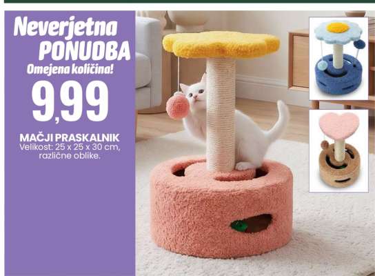 MAČJI PRASKALNIK