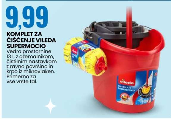 Komplet za čiščenje Vileda SuperMocio