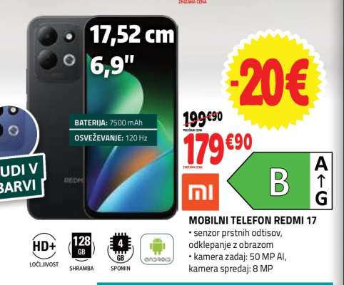 MOBILNI TELEFON REDMI 17