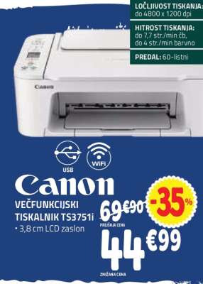 Canon VEČFUNKCIJSKI TISKALNIK TS3751i