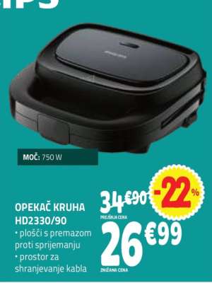 OPEKAČ KRUHA HD2330/90
