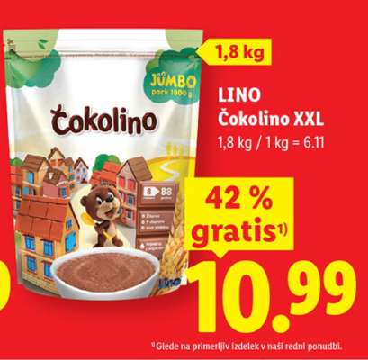 LINO Čokolino XXL