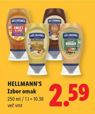 HELLMANN'S Izbor omak