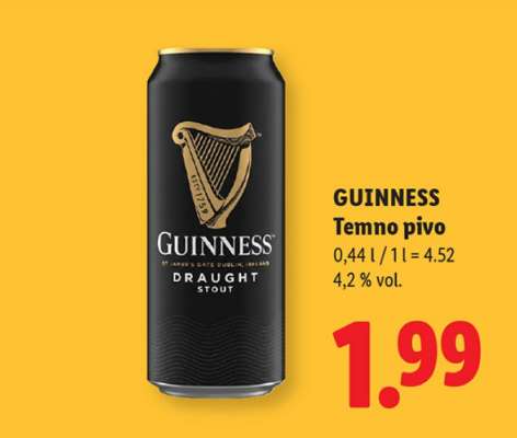 GUINNESS Temno pivo
