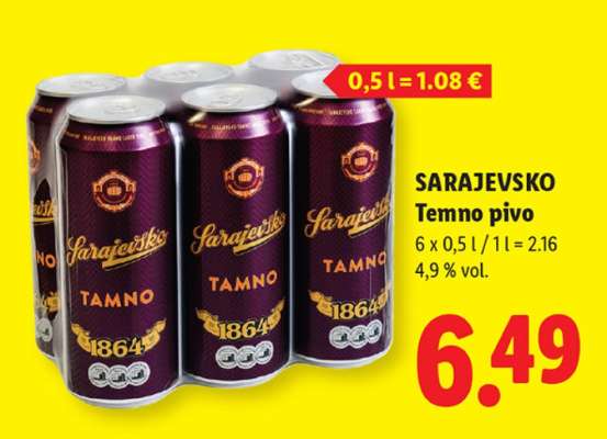 SARAJEVSKO Temno pivo