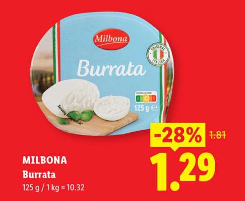 MILBONA Burrata
