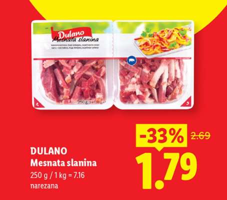 DULANO Mesnata slanina