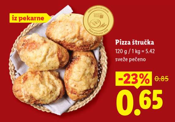 Pizza štručka