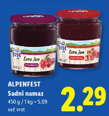 ALPENFEST Sadni namaz