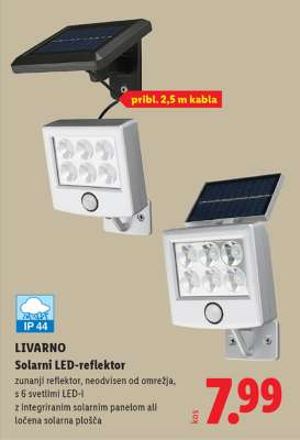 LIVARNO Solarni LED-reflektor