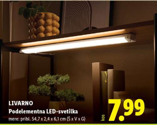LIVARNO Podelementna LED-svetilka