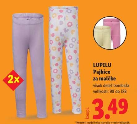 lupilu Pajkice za malčke